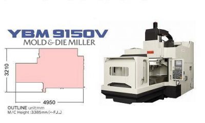 CNC JIGBORER　YBM 9150V