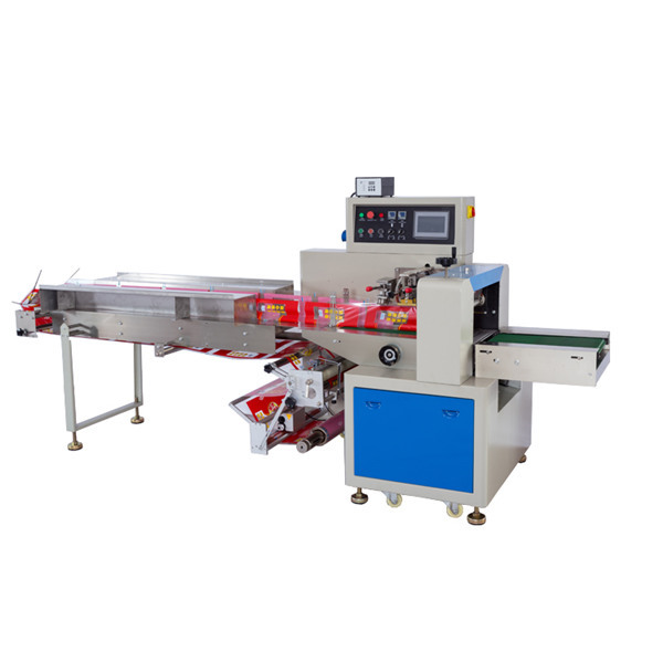 Back pull film pillow packaging machine